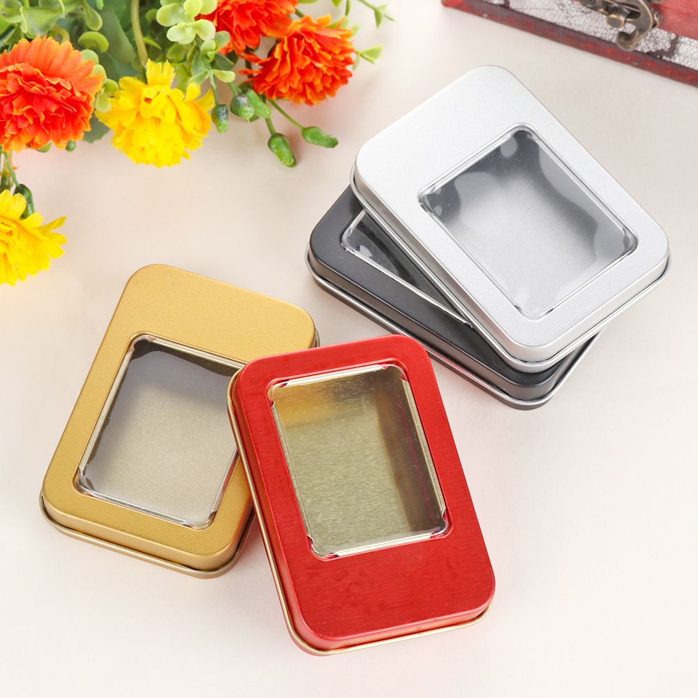 Food Storage Equipment - 1PC Metal Clear Window Top Metal