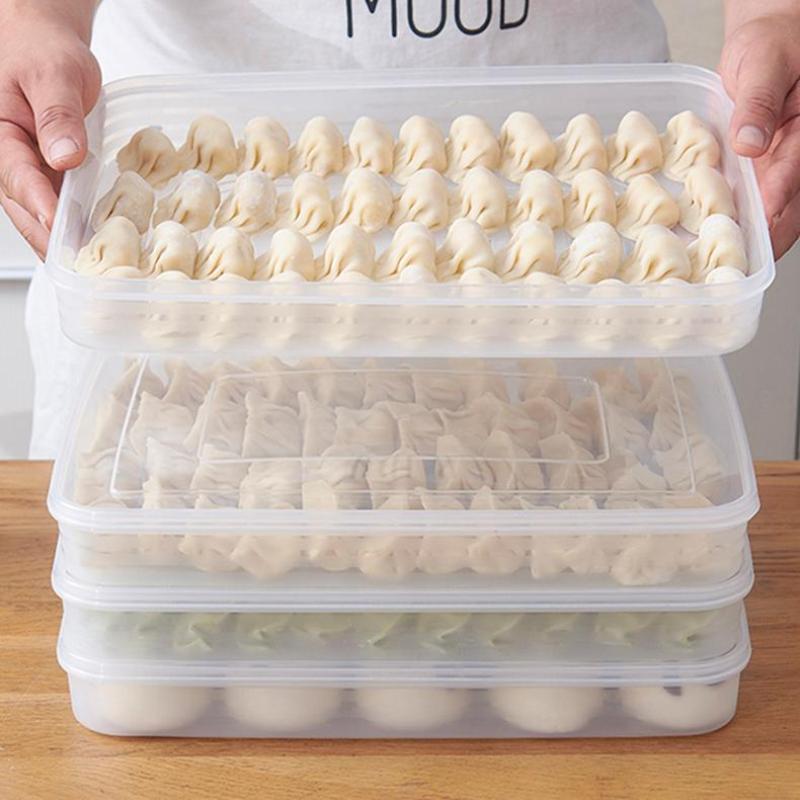 Food Storage Equipment - Transparent Kitchen Storage Box Refrigerator Organizer