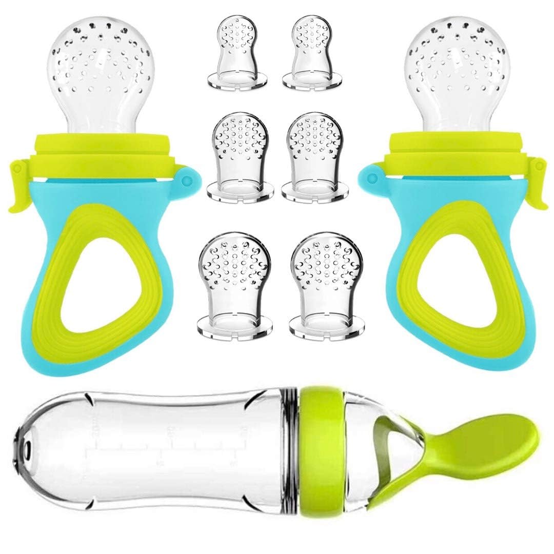 Food Storage Drums - Squeezing Feeding Bottle Cup Silicone Newborn
