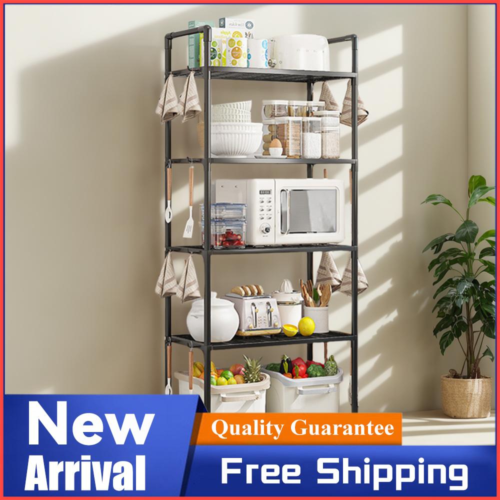 Food Storage Utensils - 5 Tier Shelving Unit Heavy Duty