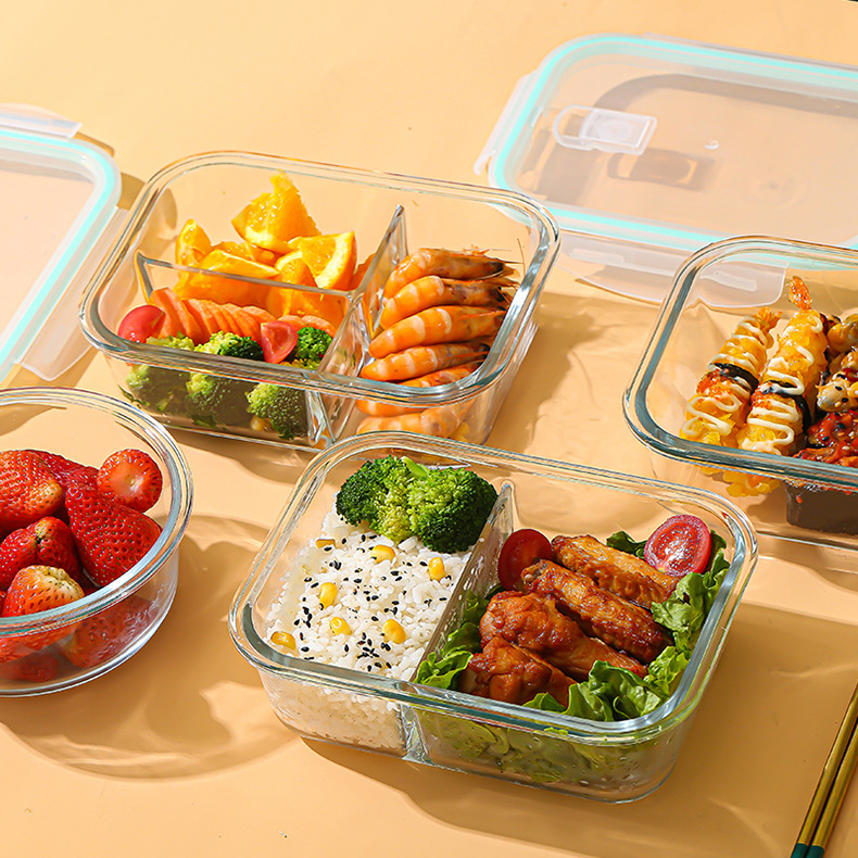 Food Storage Equipment - Glass Fresh-Keeping Box high Borosilicate Heat-Resistant