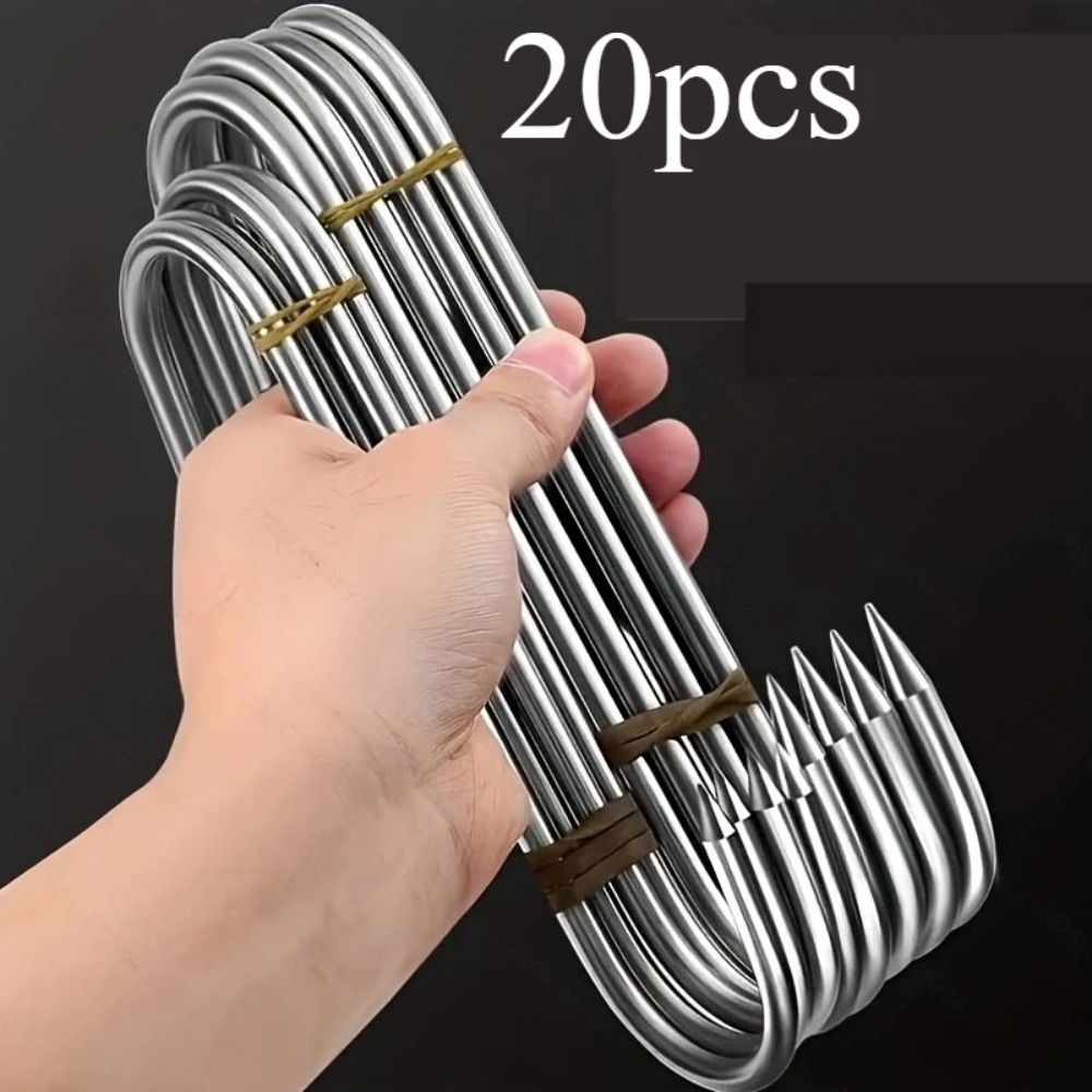 Storage Tips For Food - Hot Sale 20Pcs Heavy-Duty S-Shaped Hooks,