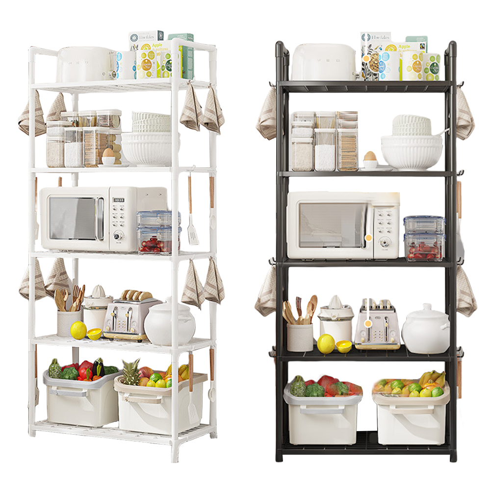 Food Storage Utensils - Storage Shelves 5 Tier Shelf Organizer