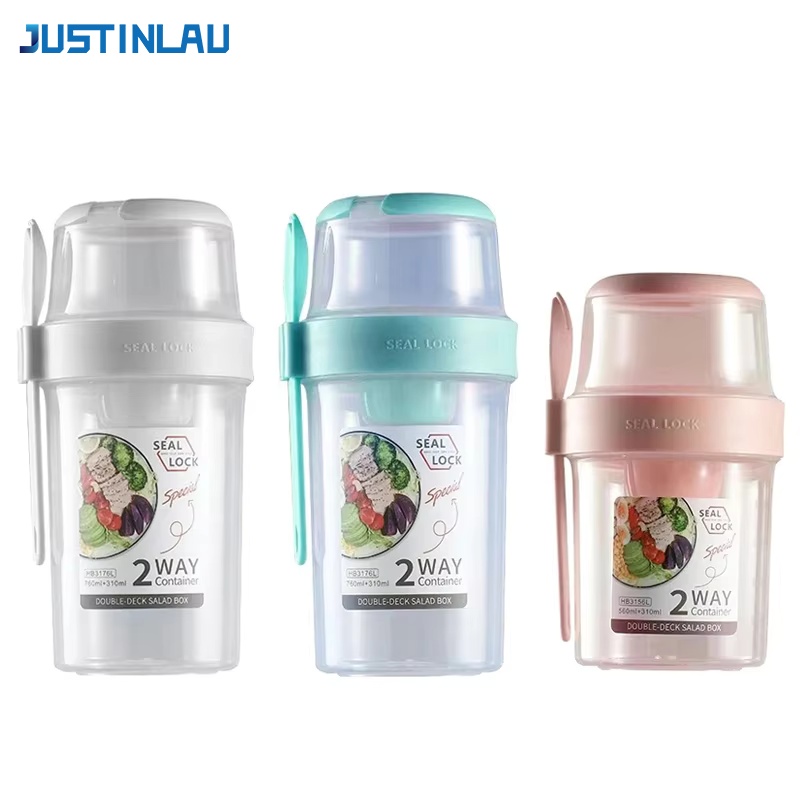 Food Storage Oven Safe - JUSTINLAU Portable Fitness Weight Reducing Salad