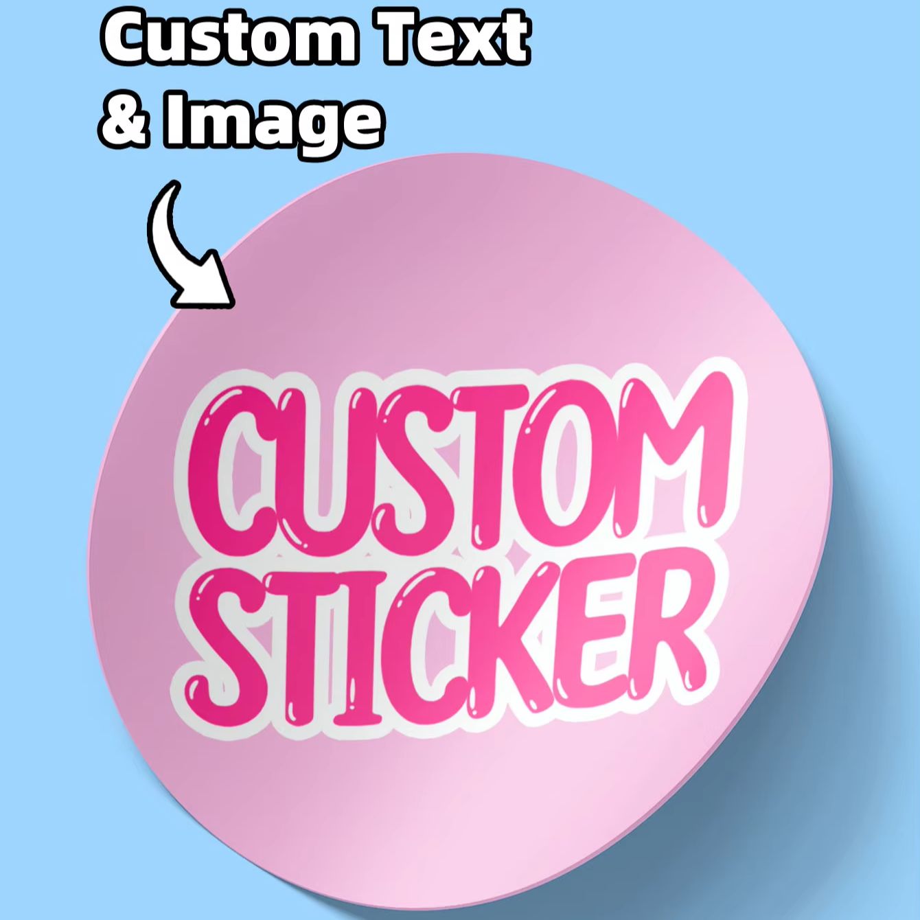Food Storage Utensils - 1-180PCS Custom Round Waterproof Stickers with