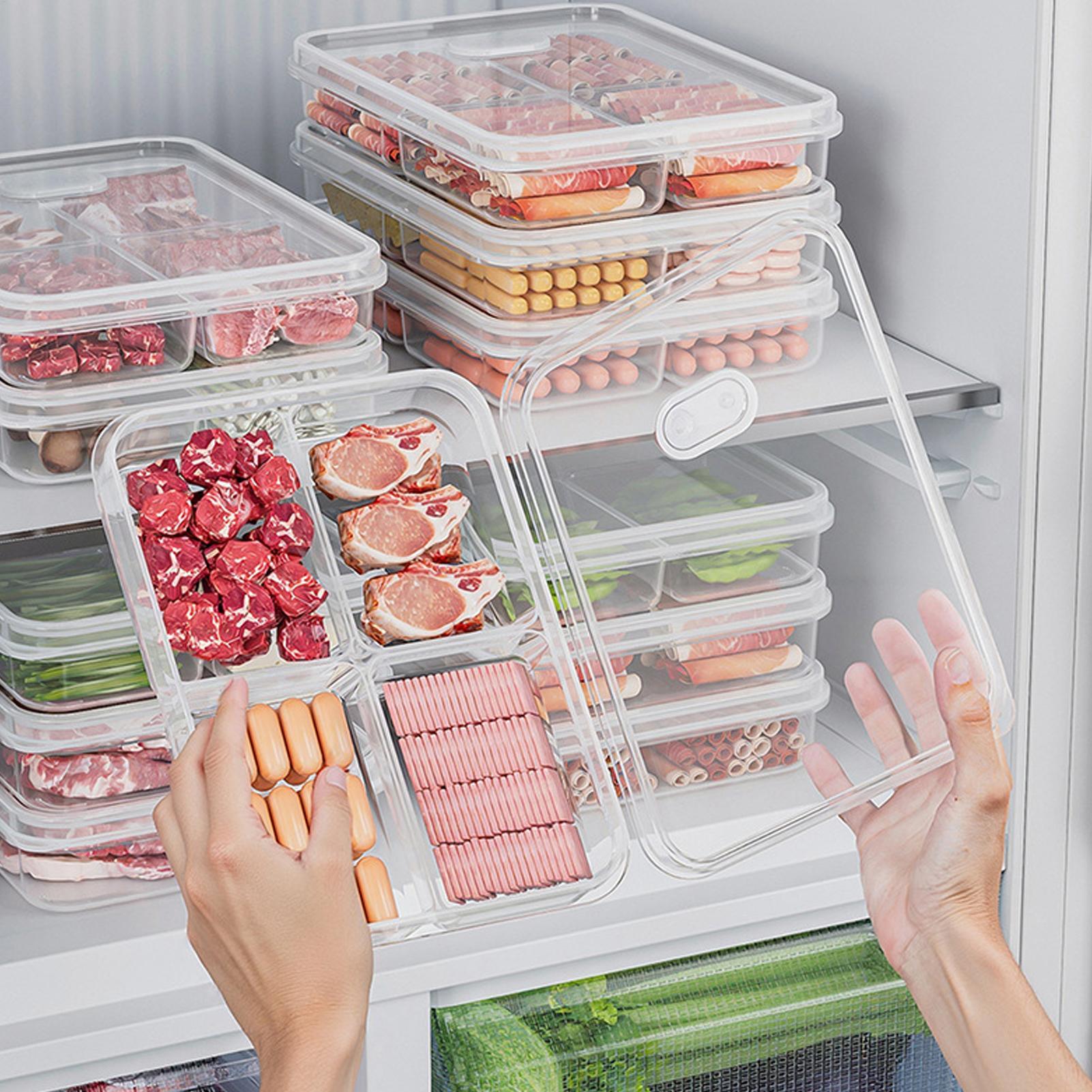 Food Storage Equipment - 1PC Refrigerator Storage Box Meat Vegetable