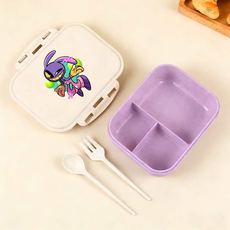 Food Storage Drawer Organizer - Anime Amazing Digital Circus Lunch Box