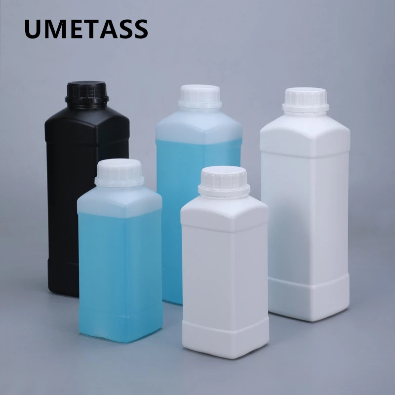 Food Storage Drums - Empty 500ML 1000ML square bottle Food