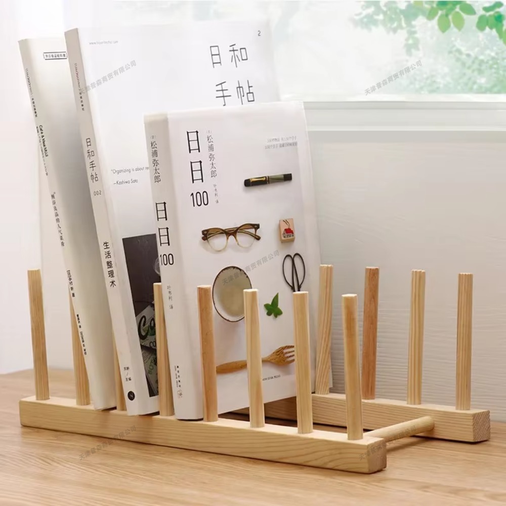 Food Storage Organiser - DIY Locker Bamboo Drain Rack Wooden