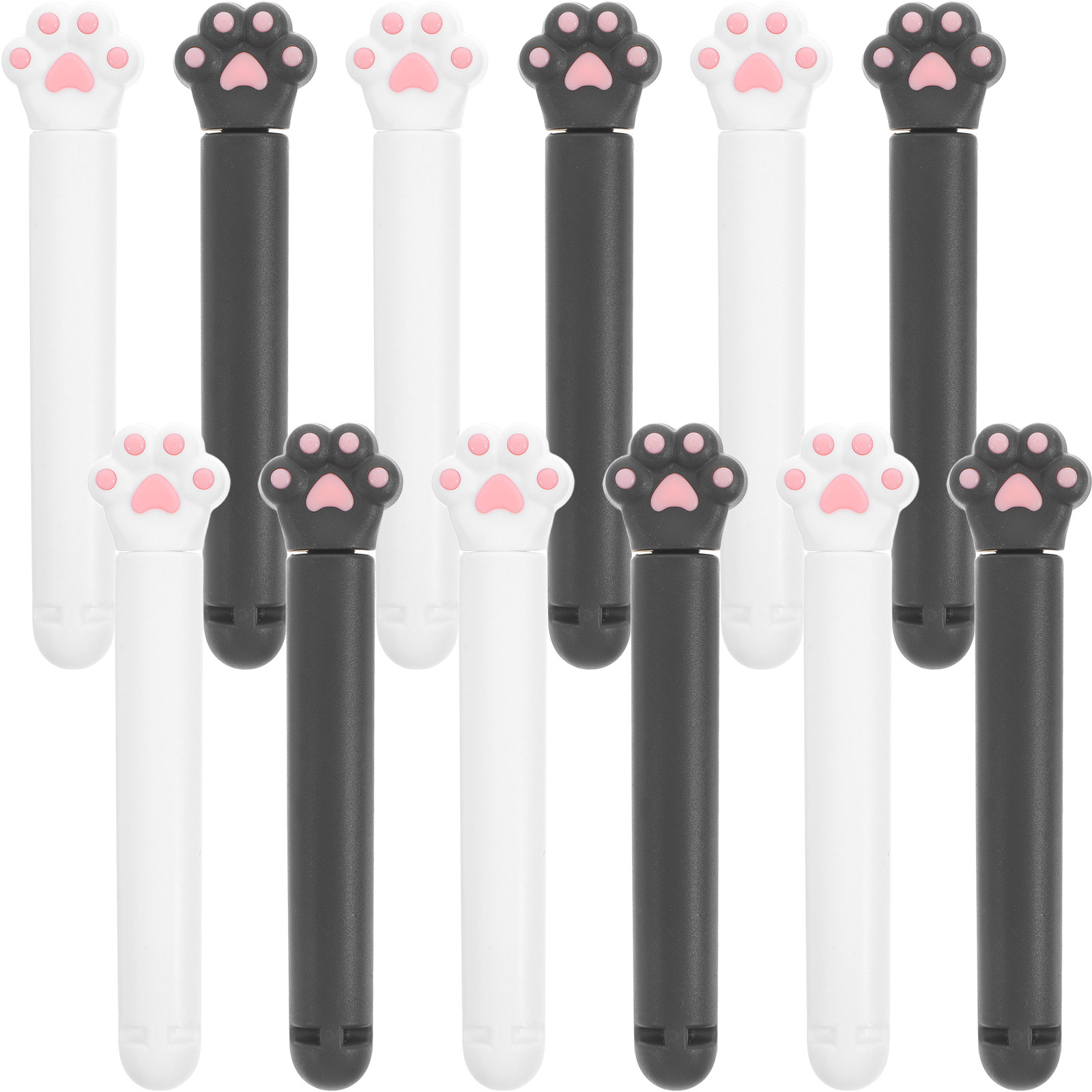 Food Storage In Cabinets - 12Pcs Cartoon Cat Paw Food Clips