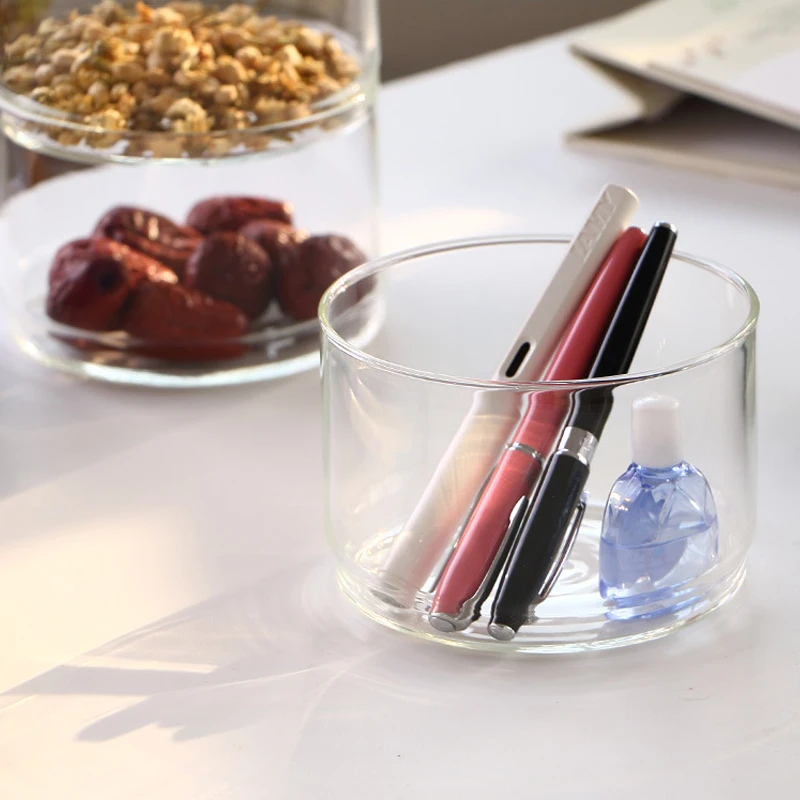 New1200 Ml 3-layer Glass Can K - Food Storage Set Glass ulasan dan harga