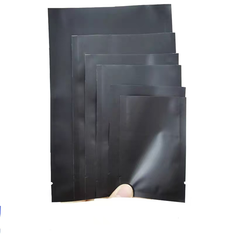 200pcs Matte Black Open Top Al - Food Storage Long Term ulasan dan harga