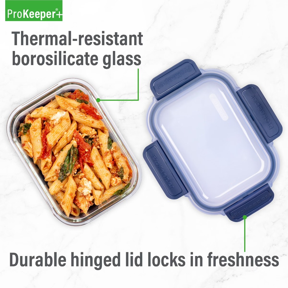2.8 Cup Glass Food Storage Con - Food Storage In Pantry ulasan dan harga