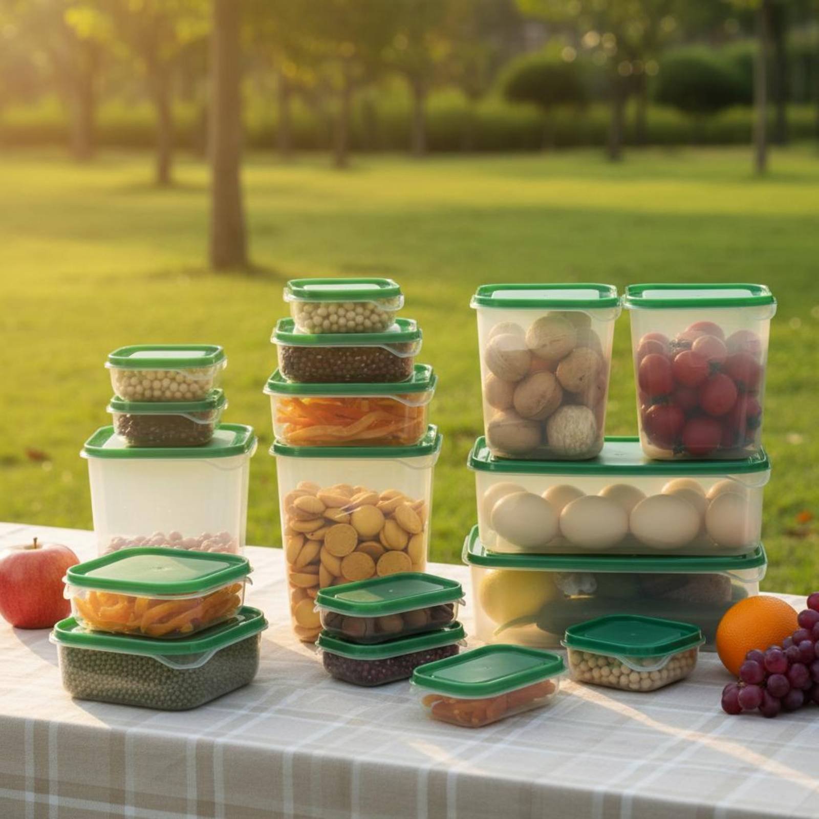 17 Pieces Fridge Storage Box S - Food Storage Airtight ulasan dan harga