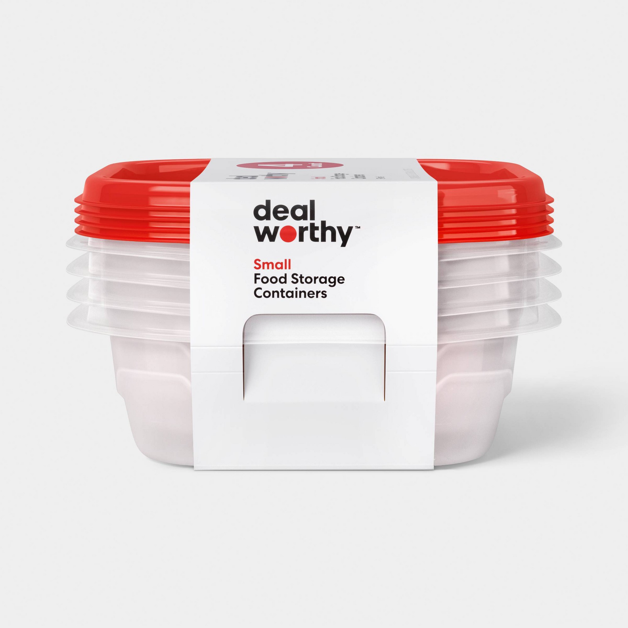4ct Small Square Food Storage  - Food Storage In Pantry ulasan dan harga