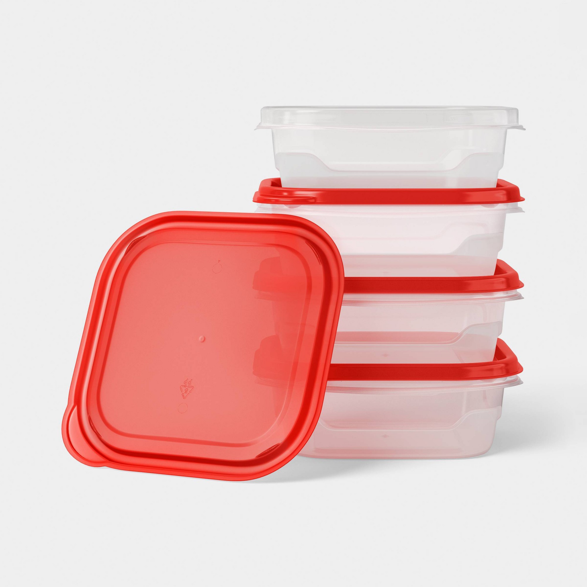 4ct Small Square Food Storage  - Food Storage In Pantry ulasan dan harga