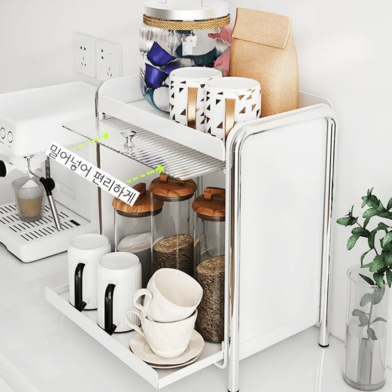 Desktop Organizer Storage Cabi - Food Storage In Cabinets ulasan dan harga