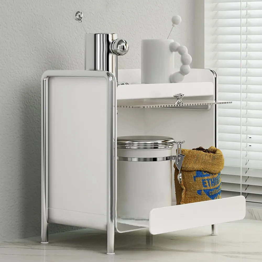 Desktop Organizer Storage Cabi - Food Storage In Cabinets ulasan dan harga