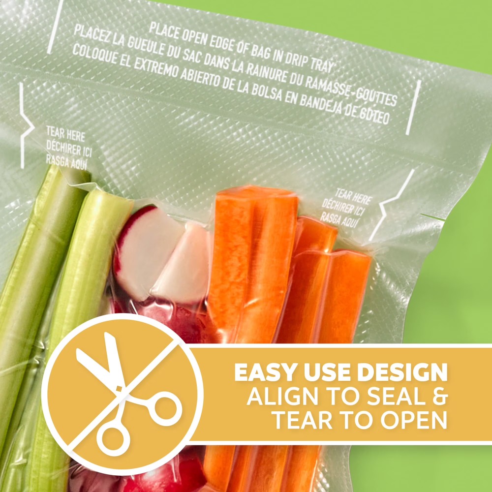 FoodSaver Pint Vacuum Seal Bag - Food Storage Vacuum Seal ulasan dan harga