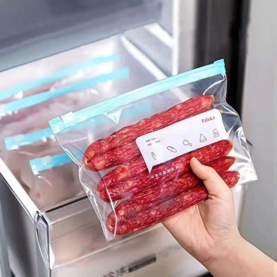 10/20pcs Thickened Sliding Loc - Food Storage With Lock ulasan dan harga