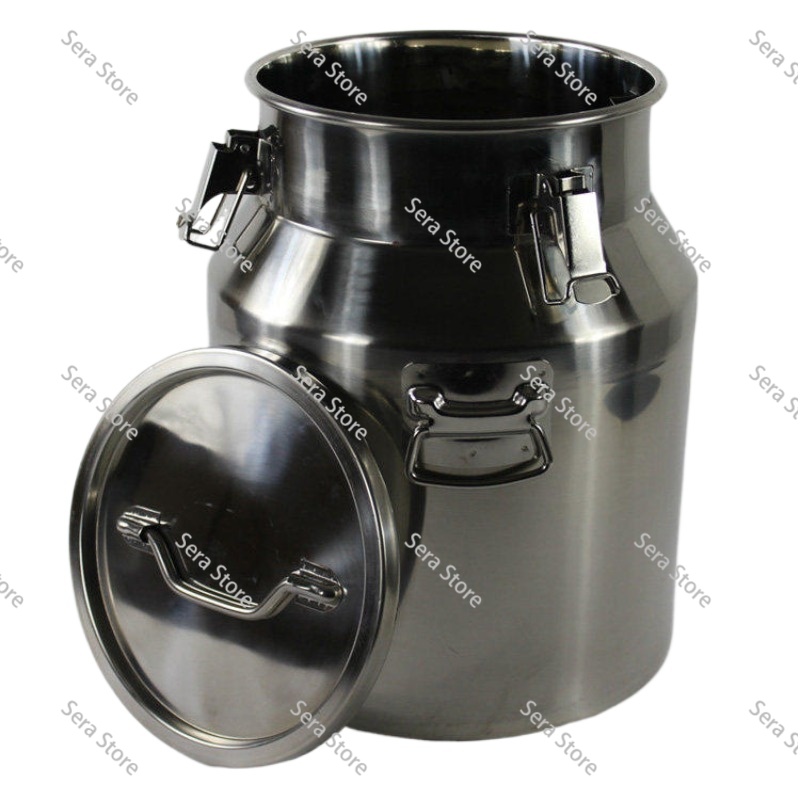 50LB 304 Stainless Steel Seale - Food Storage Drums ulasan dan harga