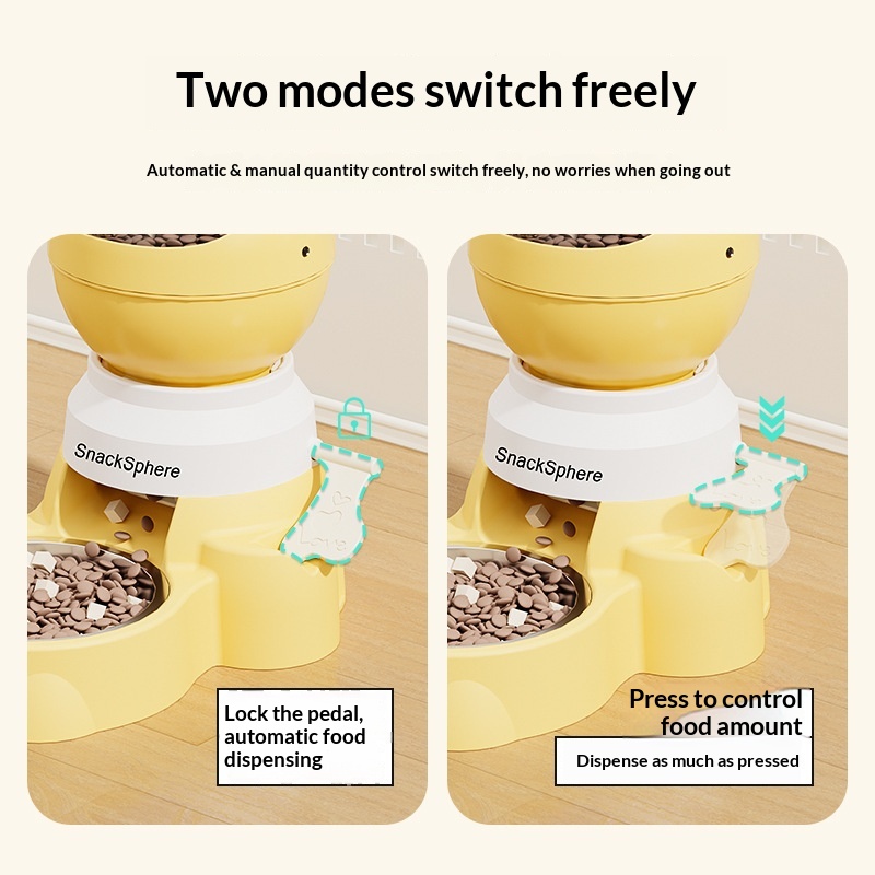 Push Down Automatic Pet Feeder - Storage Tips For Food ulasan dan harga
