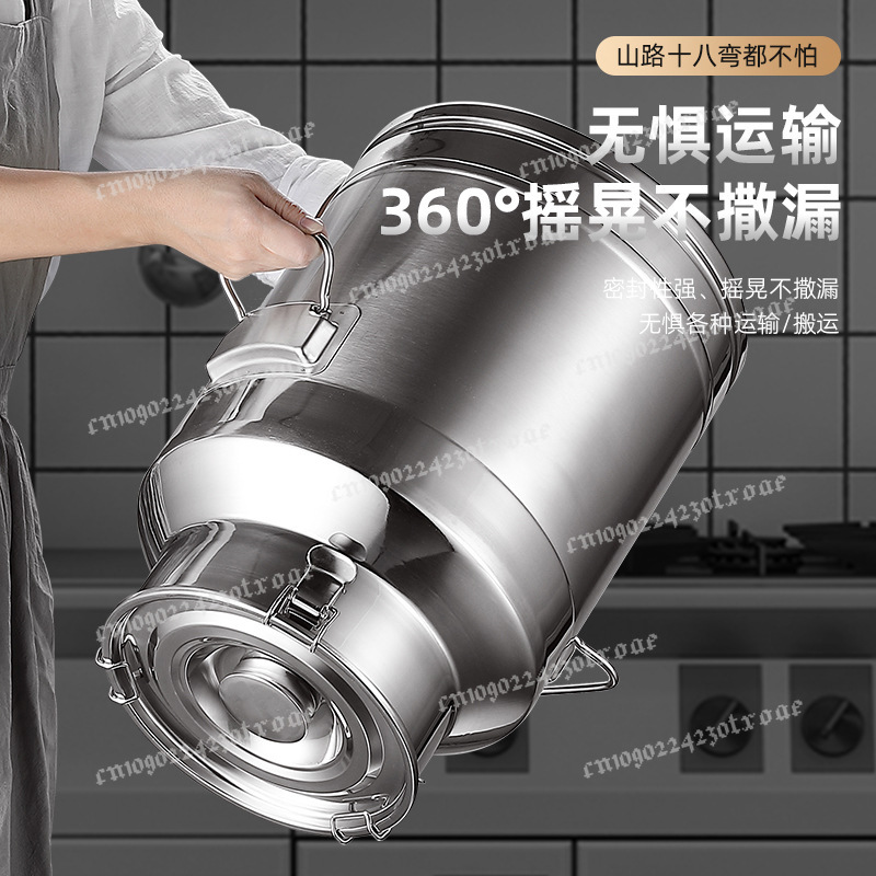 304 Stainless Steel Sealed Mil - Food Storage Drums ulasan dan harga
