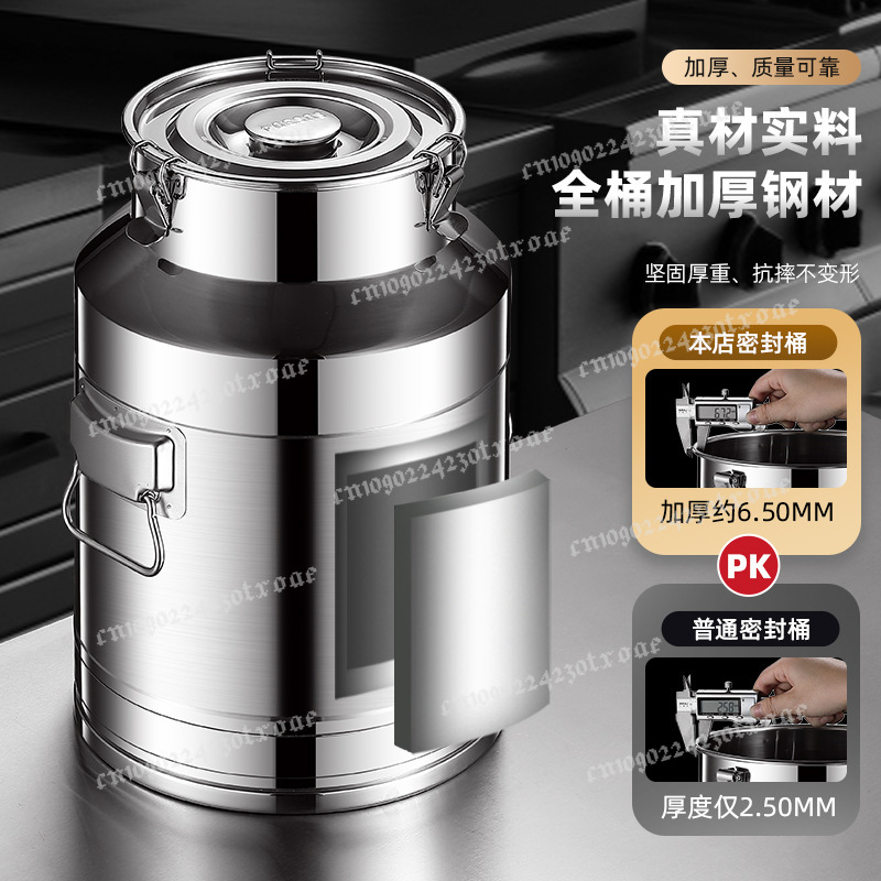 304 Stainless Steel Sealed Mil - Food Storage Drums ulasan dan harga