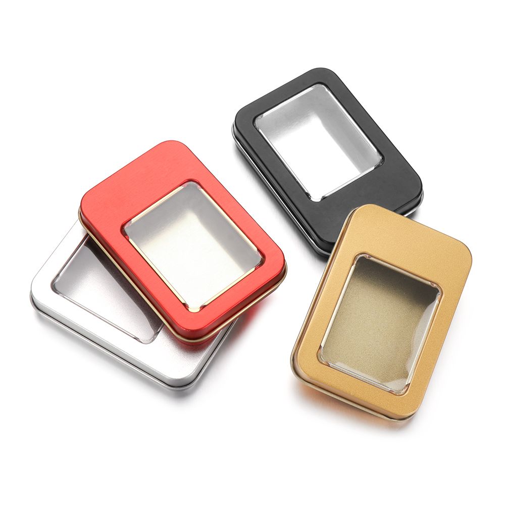 1PC Metal Clear Window Top Met - Food Storage Equipment ulasan dan harga