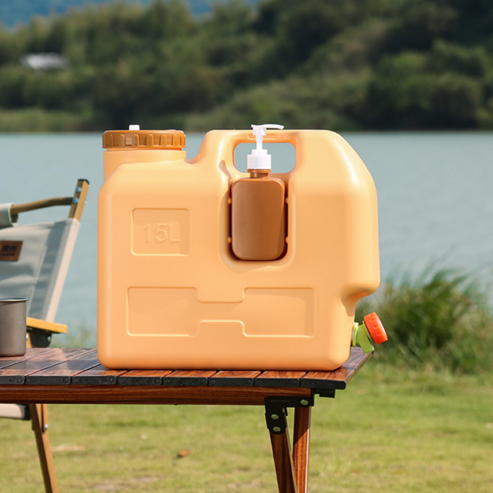 15L Water Container with Spigo - Food Storage Emergency ulasan dan harga