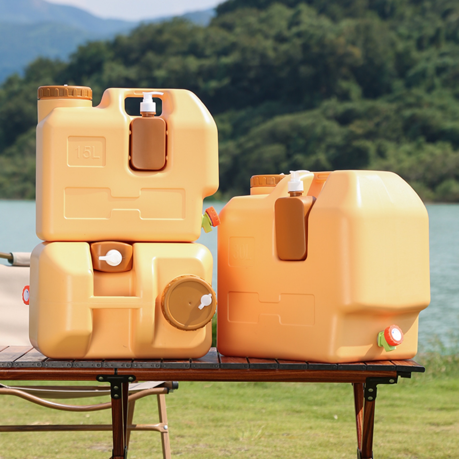 15L Water Container with Spigo - Food Storage Emergency ulasan dan harga