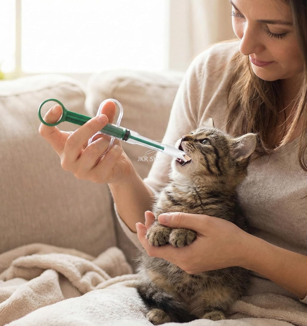 1/3PCSCat Pill Shooter Pet Med - Storage Tips For Food ulasan dan harga