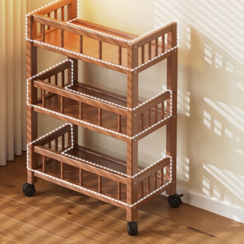 Floor-standing Storage Racks M - Food Storage In Cabinets ulasan dan harga