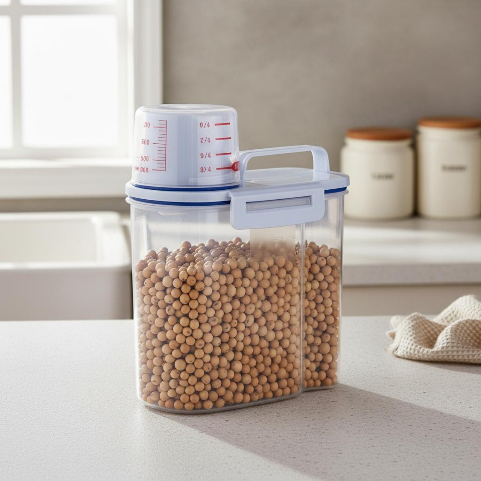Rice Storage Container Safe Ri - Food Storage In Pantry ulasan dan harga