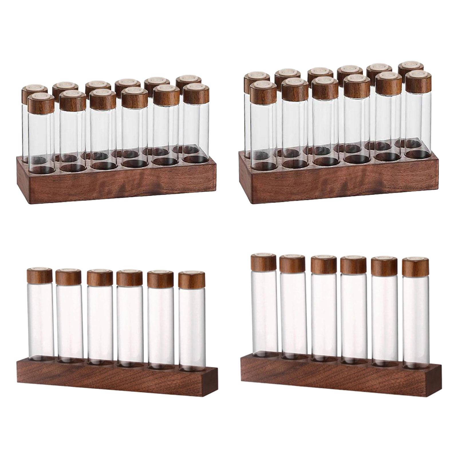 Glass Test Tubes Coffee Bean D - Food Storage In Pantry ulasan dan harga