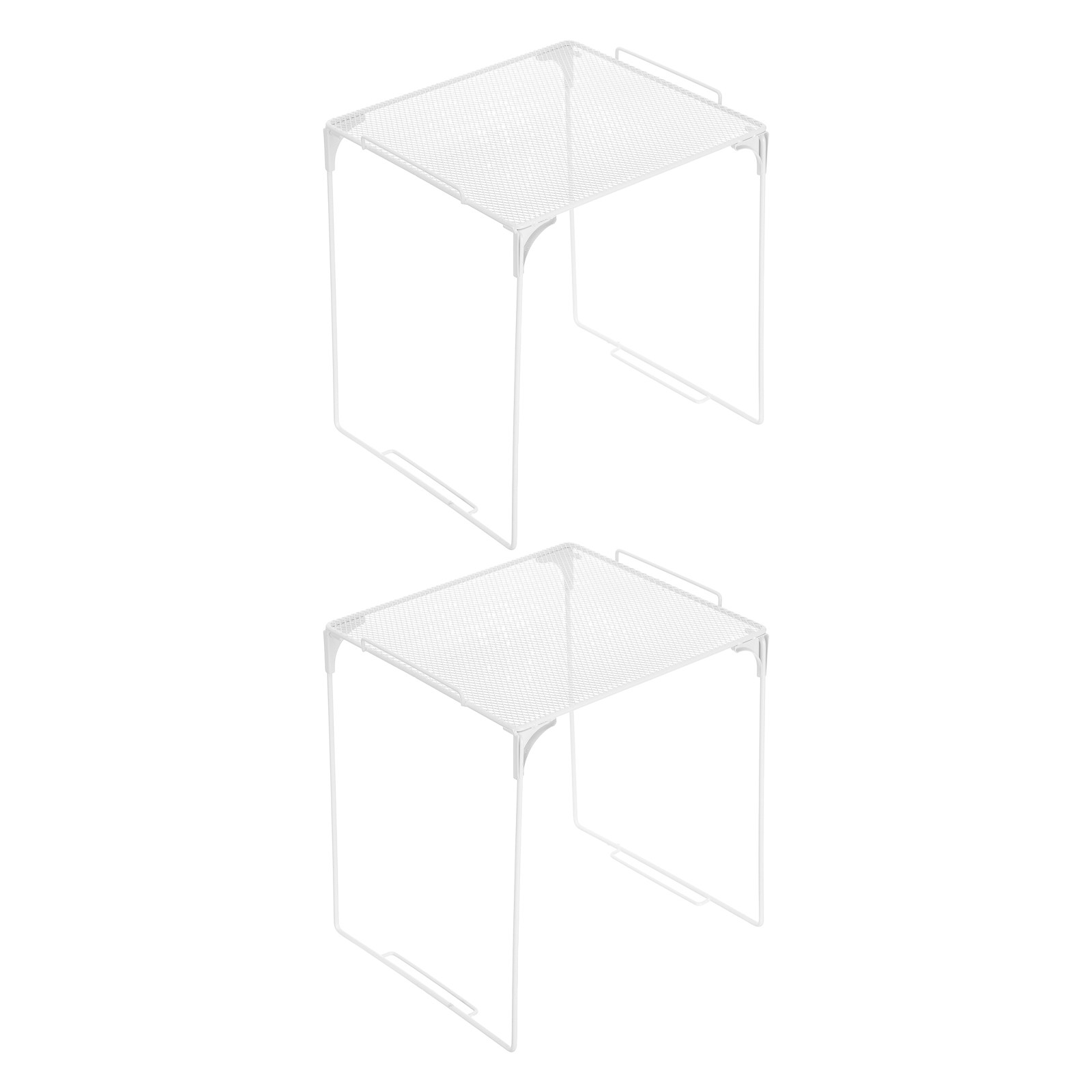 2Pcs Stackable Mesh Cabinet Or - Food Storage In Cabinets ulasan dan harga