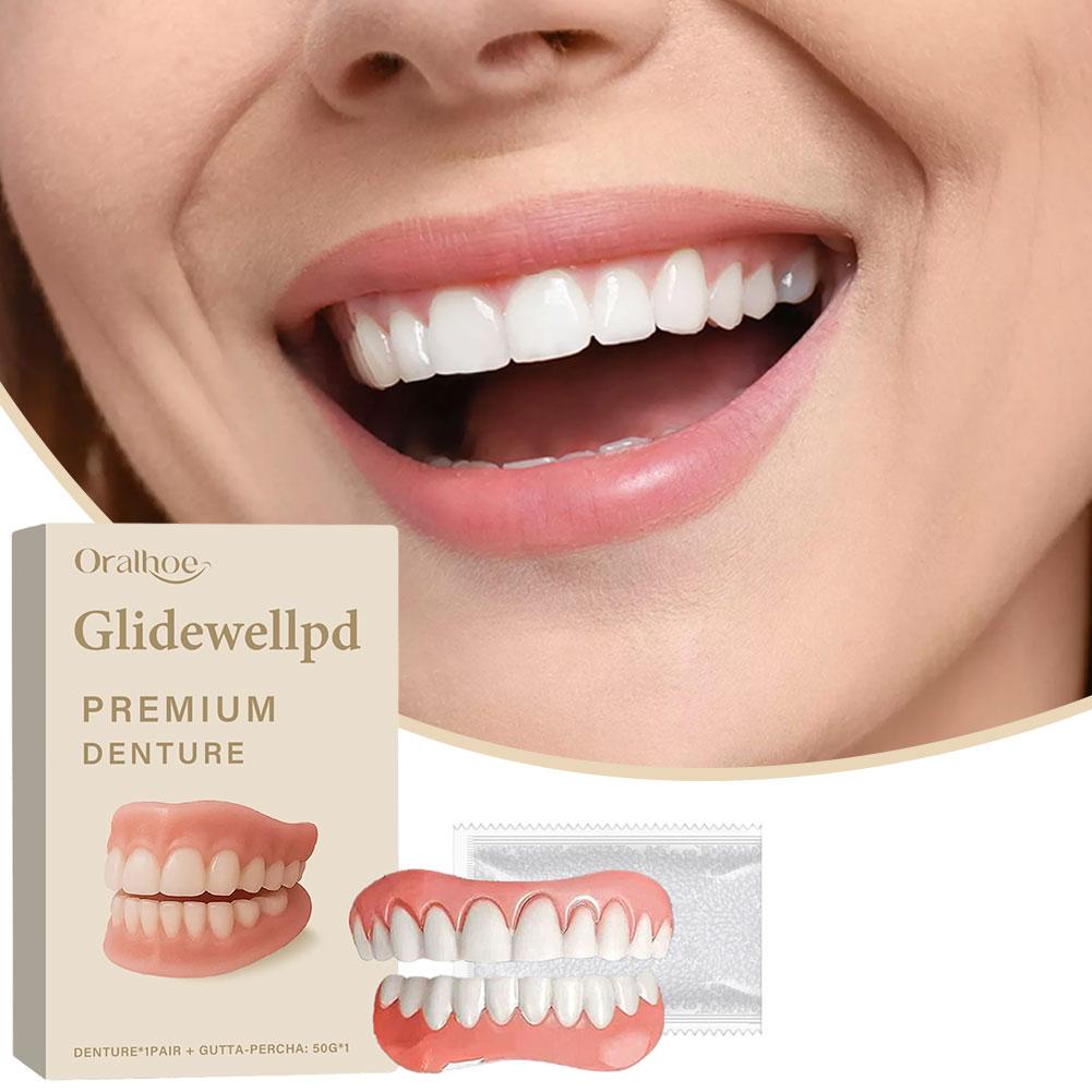 Reusable Denture Set for Aesth - Food Storage Long Term ulasan dan harga