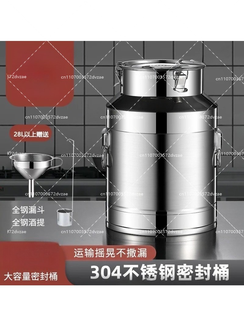 304 Stainless Steel Sealed Mil - Food Storage Drums ulasan dan harga