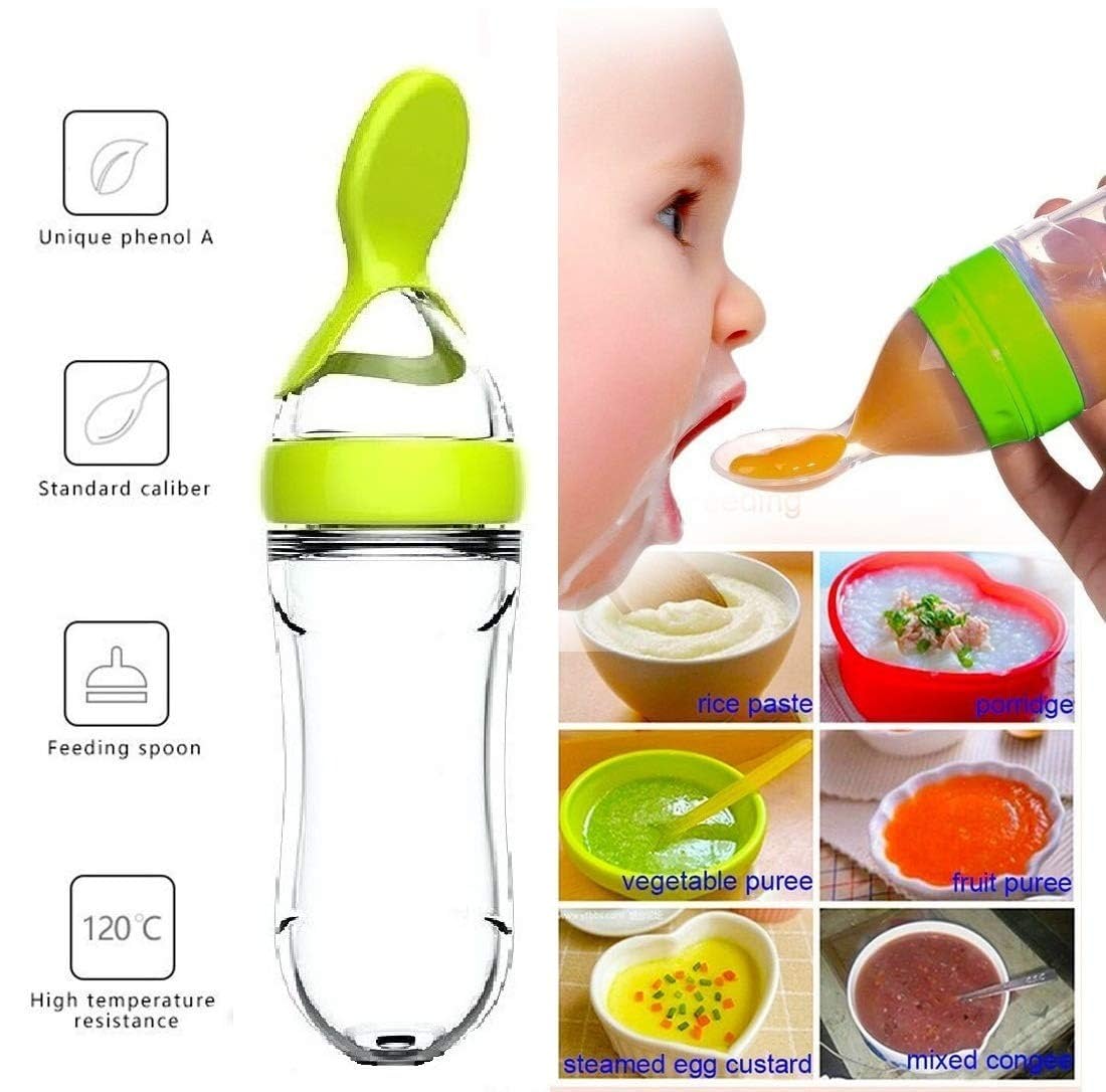 Squeezing Feeding Bottle Cup S - Food Storage Drums ulasan dan harga