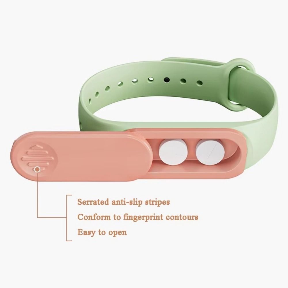 360° Rotating Wristband Pill C - Food Storage Emergency ulasan dan harga