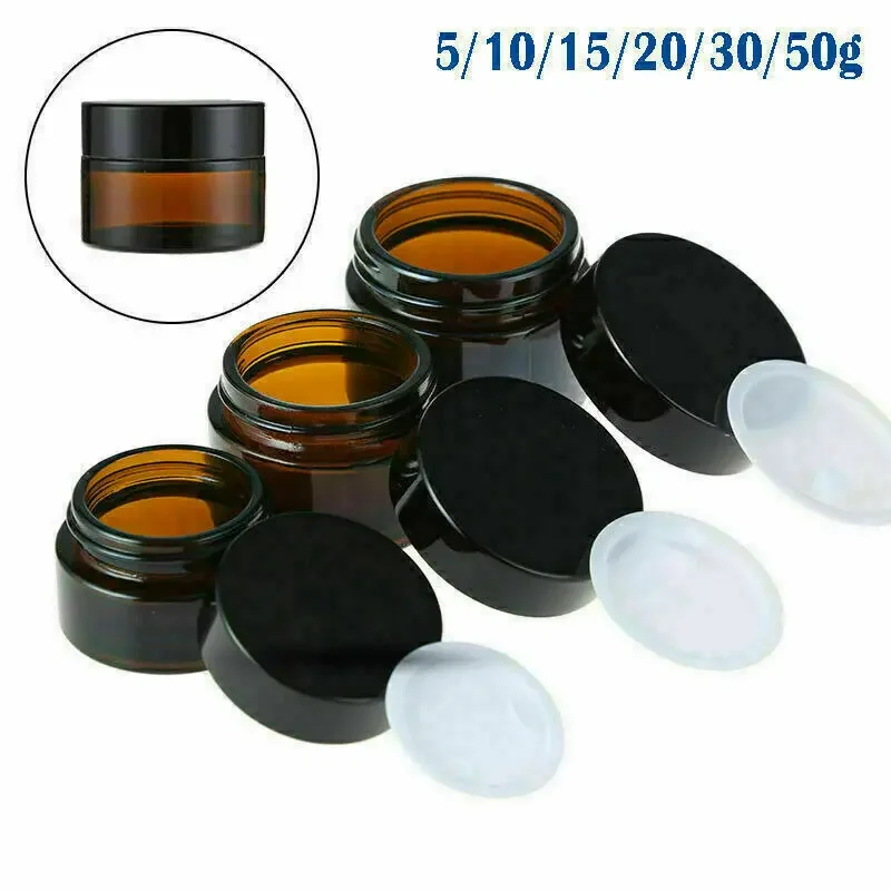 2pcs 5ml/10ml/15ml/20ml/30ml/5 - Food Storage Set Glass ulasan dan harga