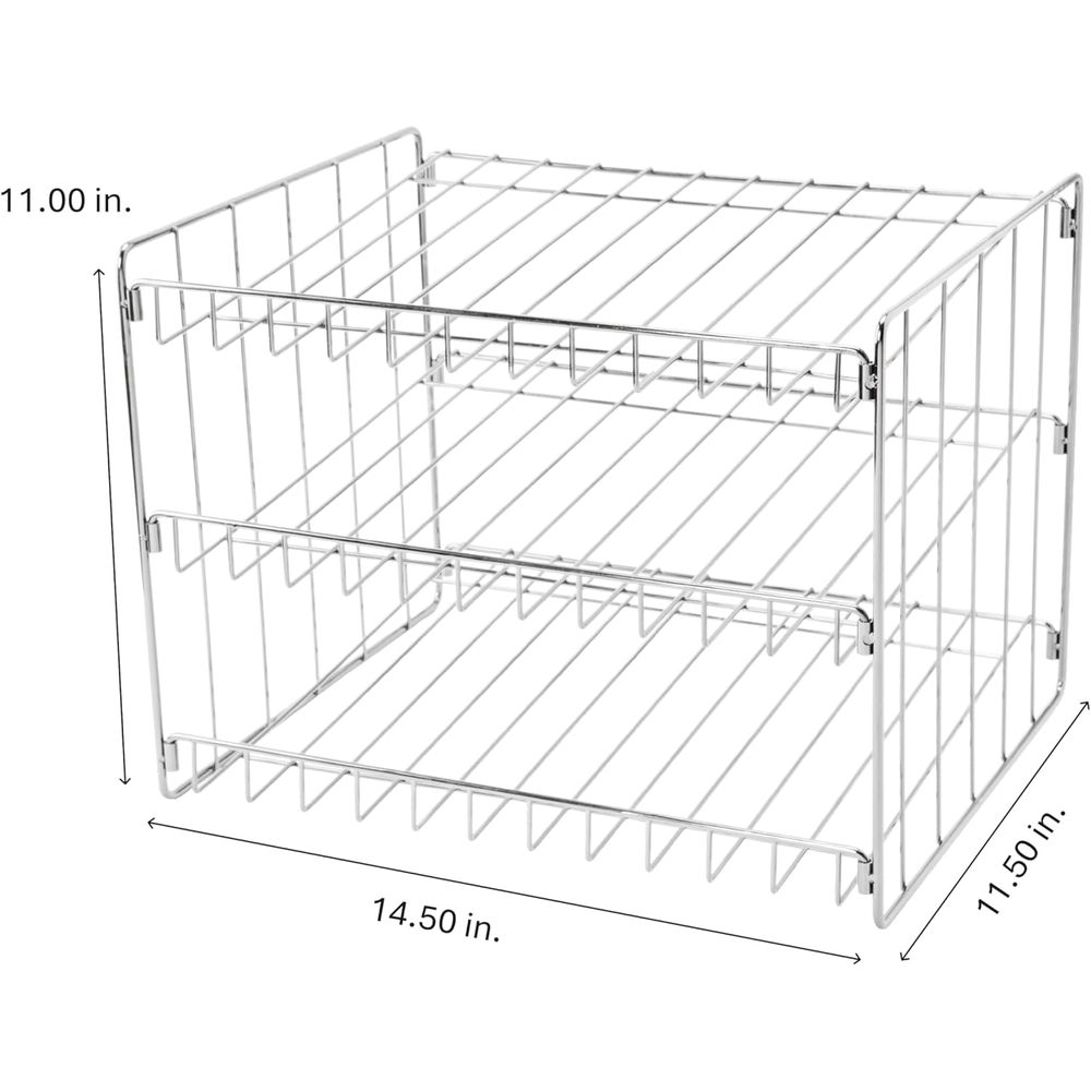 3 Tier Can Organizer | Chrome  - Food Storage In Cabinets ulasan dan harga