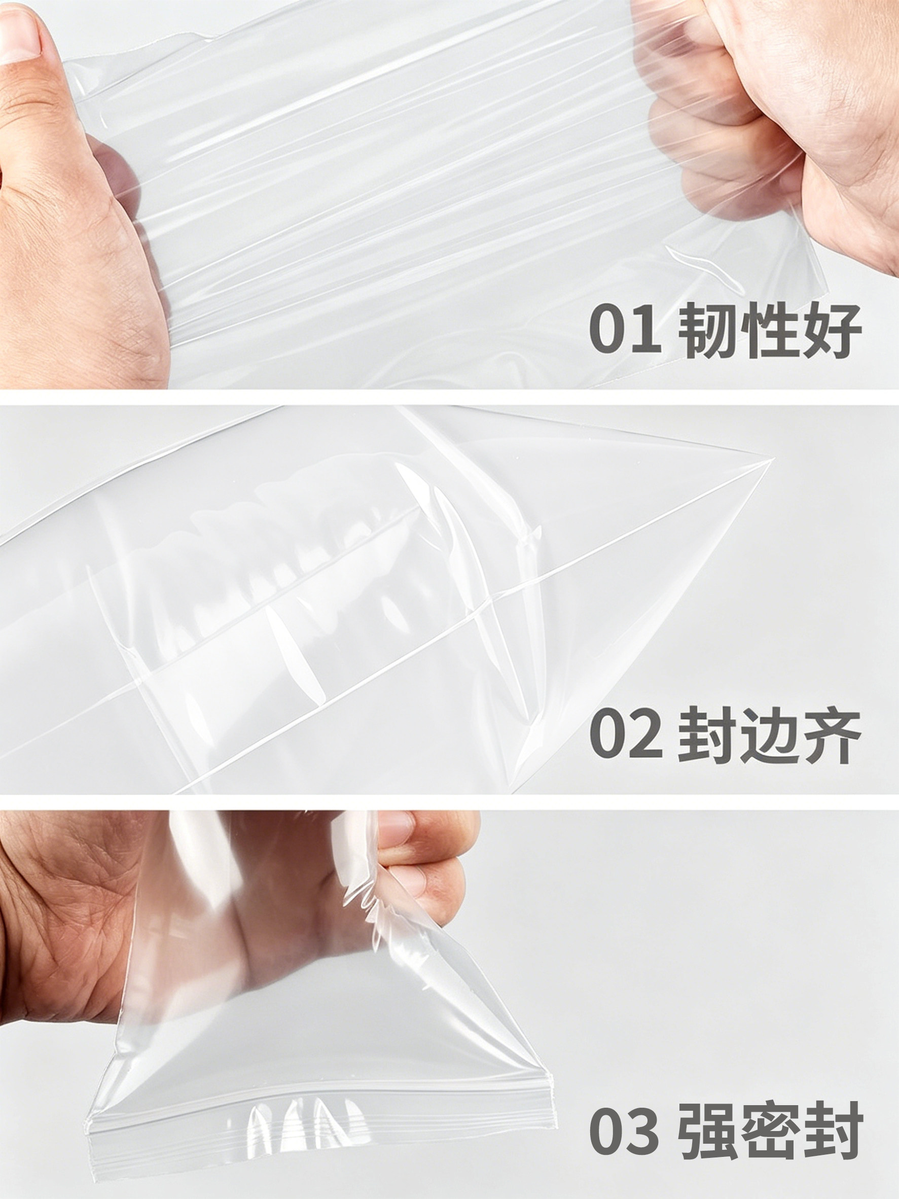 White‑Edge Food‑Grade Sealable - Food Storage Long Term ulasan dan harga