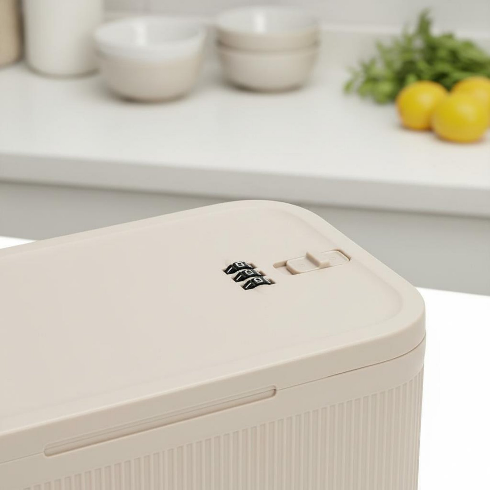 Combination Lock Box Smell Res - Food Storage With Lock ulasan dan harga
