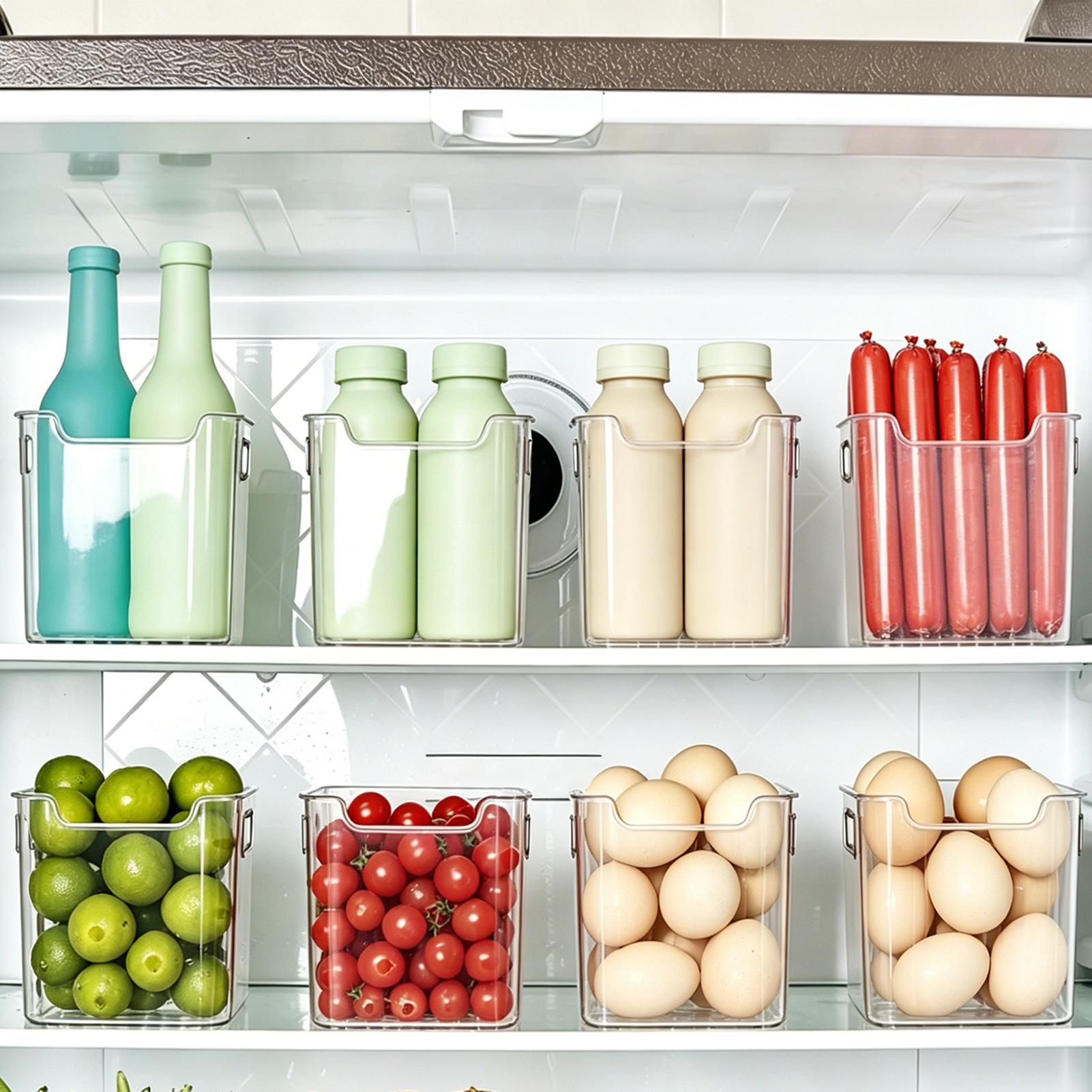 Refrigerator Bins with Handles - Food Storage In Pantry ulasan dan harga