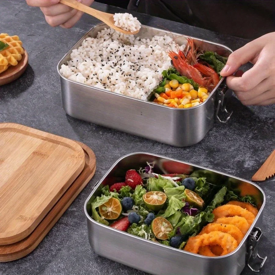 New 304 Stainless Steel Bamboo - Food Storage Equipment ulasan dan harga