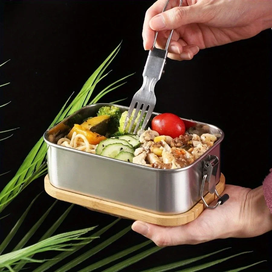 New 304 Stainless Steel Bamboo - Food Storage Equipment ulasan dan harga