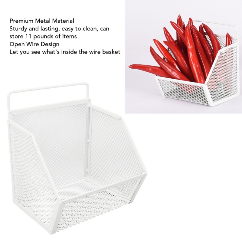 Hanging Kitchen Basket Adhesiv - Food Storage In Pantry ulasan dan harga
