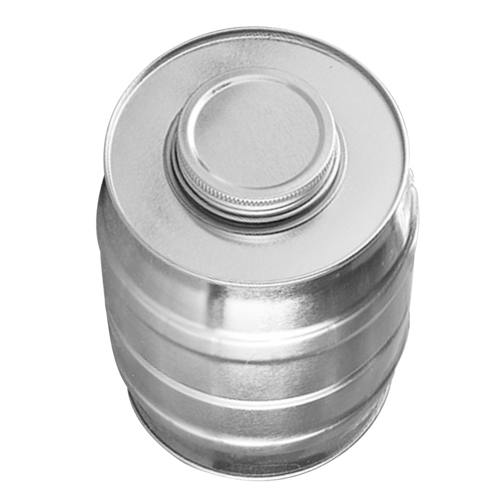 Wine Barrel Shaped Tinplate Co - Food Storage Airtight ulasan dan harga