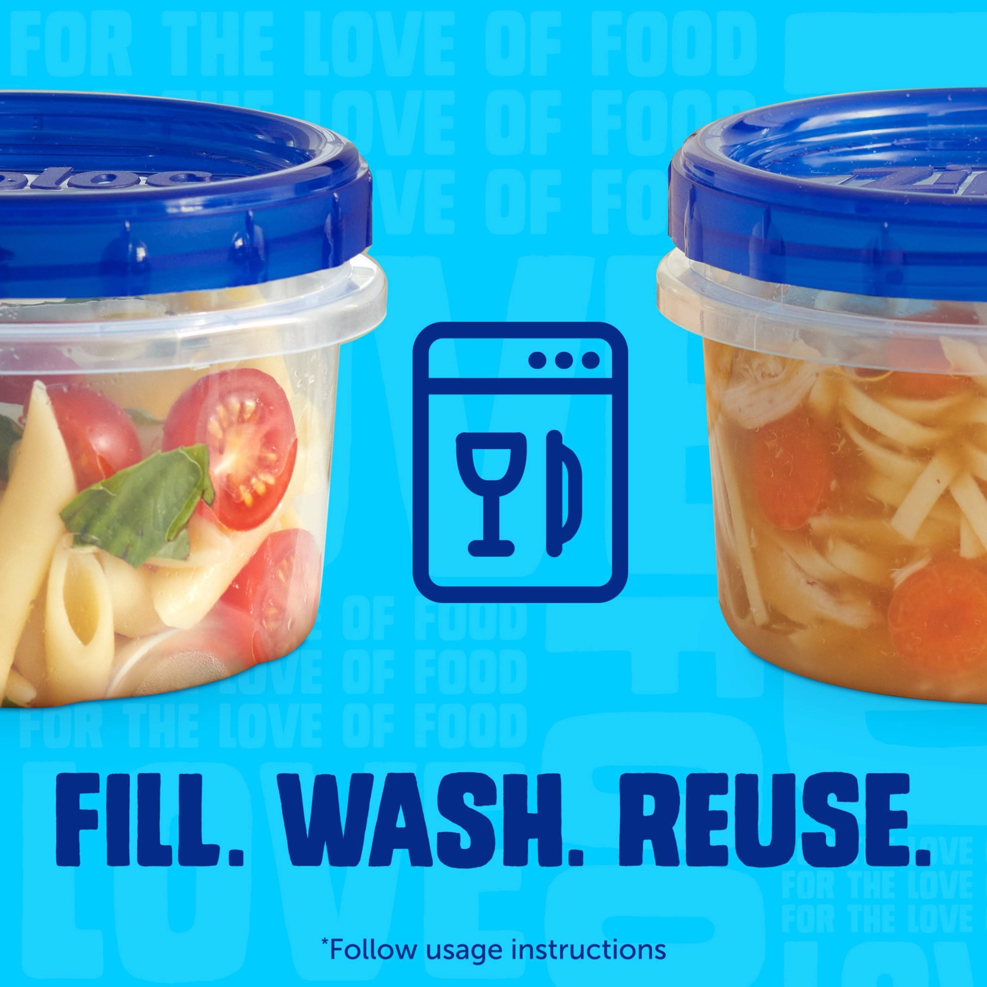 2ct Small Twist Lock Food Stor - Food Storage With Lock ulasan dan harga